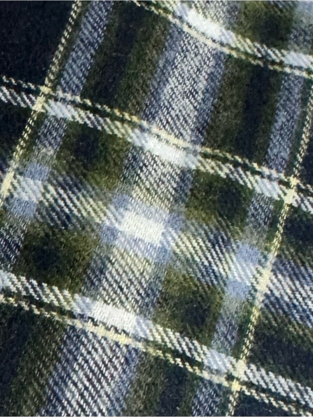 Hanes Crewneck Flannel Sleep Set Pajamas Men’s Pajama Set Plaid NWT - Picture 9 of 9